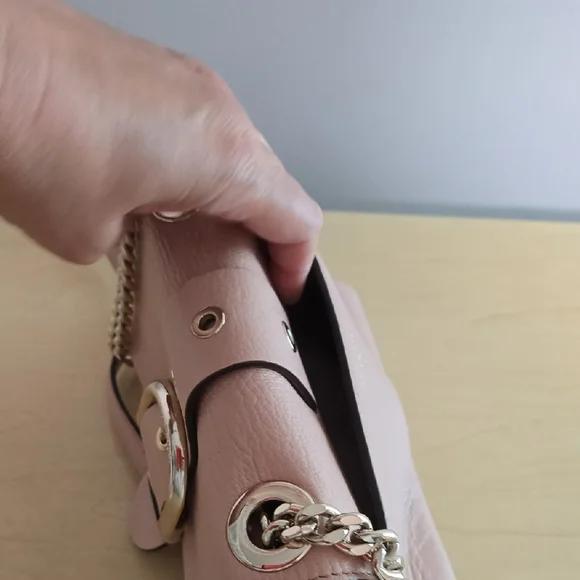 EUC Henri Bendel Elegant Pink Chain Strap Bag - Picture 9 of 13